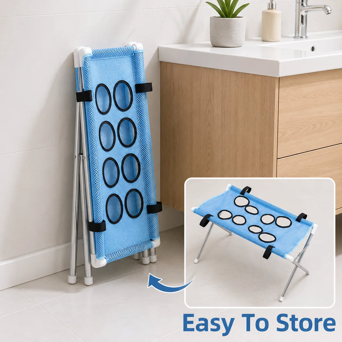 Calm Bath Stand – Foldable Dog Bathing & Grooming Table
