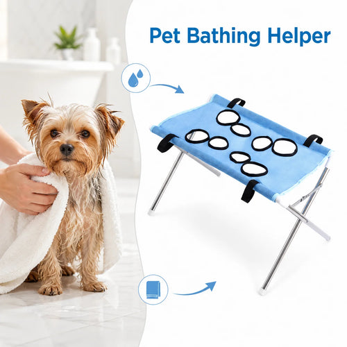 Calm Bath Stand – Foldable Dog Bathing & Grooming Table